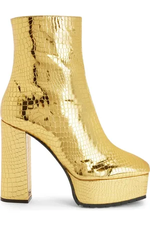 Giuseppe Zanotti Morgana Stiefeletten mit Kroko-Efekt 120mm