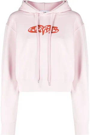 AMBUSH Cropped-Hoodie mit Print