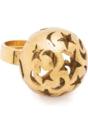 Saint Laurent 1990s Ring mit Cut-Outs