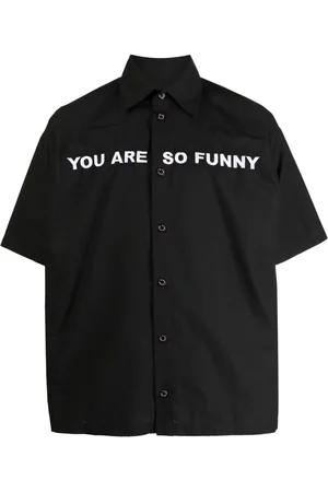 Natasha Zinko Hemd mit "You are so Funny"-Print