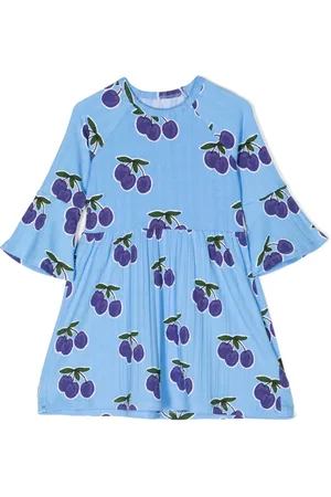 Mini Rodini Kleid mit Früchte-Print