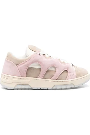 PAURA Sneakers mit Kontrasteinsätzen
