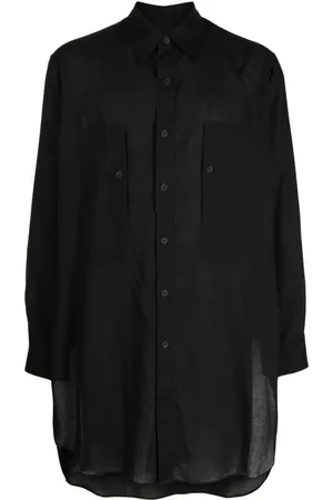 YOHJI YAMAMOTO Langes Hemd mit klassischem Kragen