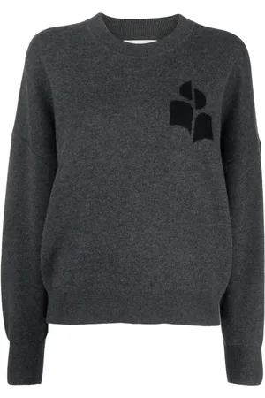 Marant Etoile Intarsien-Pullover mit Logo