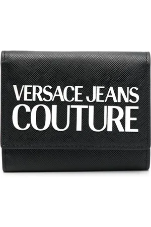 VERSACE Portemonnaie mit Logo-Schild