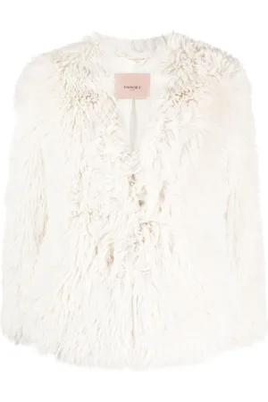 Twin-Set Jacke aus Faux Fur