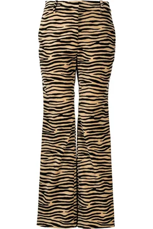 Paco rabanne Hose mit Tiger-Print