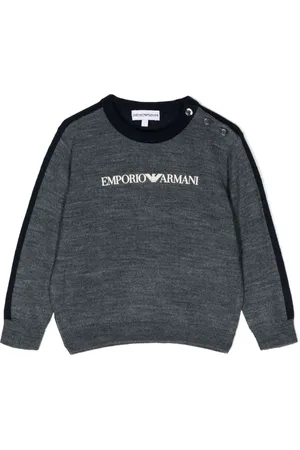Emporio Armani Pullover mit rundem Ausschnitt