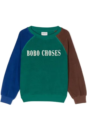 Bobo Choses Sweatshirt in Colour-Block-Optik