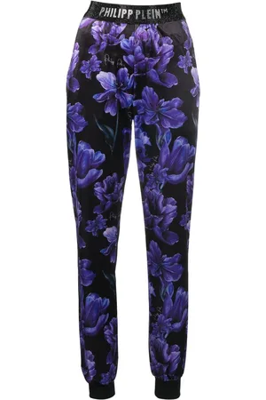 Philipp Plein Jogginghose mit Blumen-Print