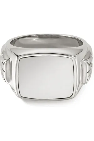 John Hardy ID Siegelring aus Sterlingsilber
