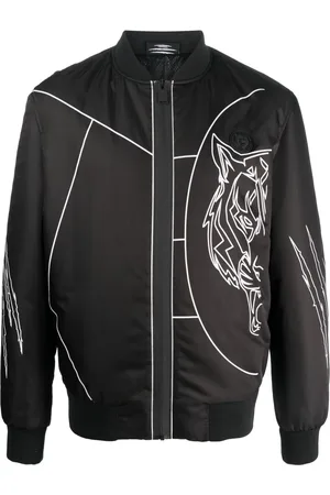 Philipp Plein Tiger Court Edition Bomberjacke