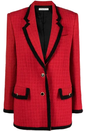 Alessandra Rich Blazer mit Check