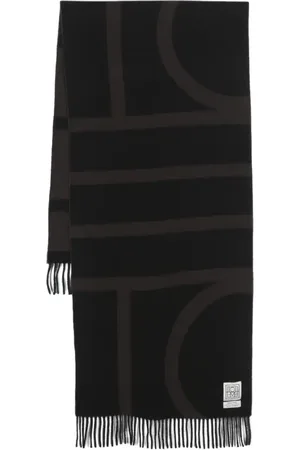 Totême Jacquard-Schal mit Monogramm