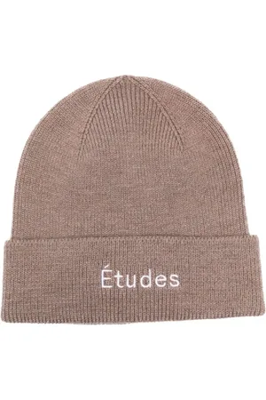 Etudes Beanie mit Logo-Stickerei