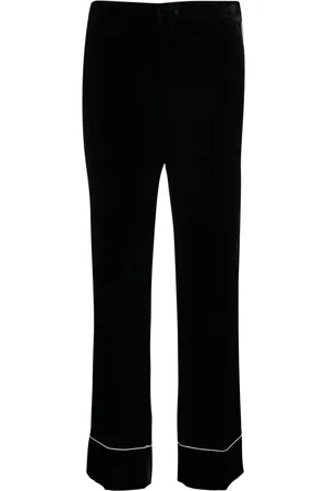 Nº21 Gerade Hose mit Paspeln