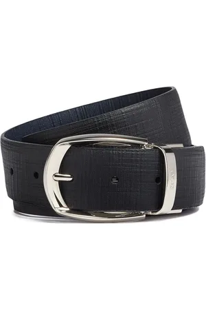 Ermenegildo Zegna Gürtel mit Logo-Gravur