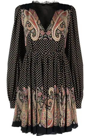 Etro Gepunktetes Kleid