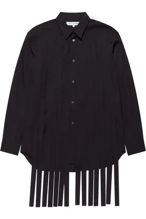 Comme des Garçons Hemd mit Fransen
