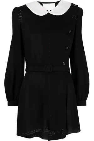 Maison Margiela Minikleid mit Bubikragen