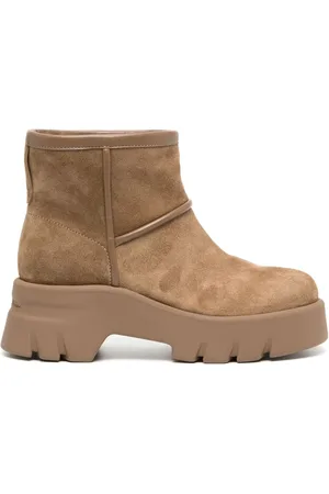 Gianvito Rossi Stiefel mit Shearling-Futter