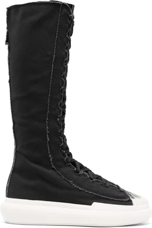 Y-3 Nizza Sneaker-Boots im Used-Look