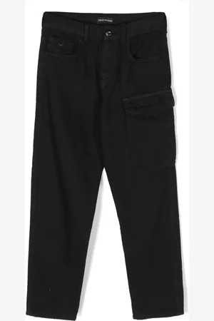 Emporio Armani Hose mit Tapered-Bein