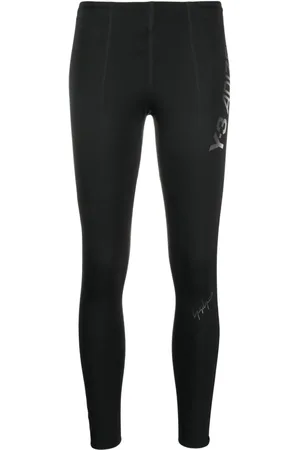 Y-3 Leggings mit Logo-Print