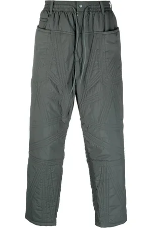 Y-3 Gesteppte Hose mit Kordelzug
