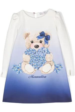 MONNALISA Kleid mit Teddy-Print