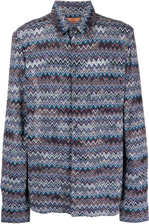 Missoni Hemd mit Zickzackmuster