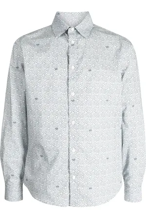 Maison Kitsuné Hemd mit grafischem Print
