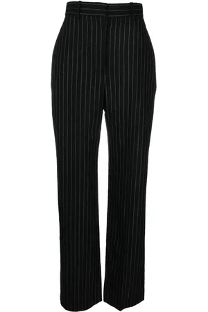 Alexander McQueen Hose mit Nadelstreifen