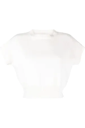 Teddy Cashmere Genova Cropped-Pullover aus Kaschmir