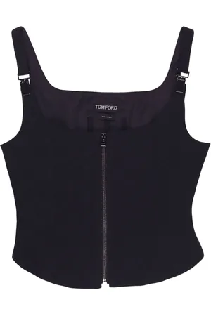 Tom Ford Cropped-Top mit Reißverschluss