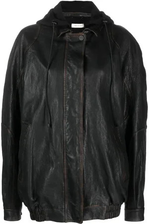 The Mannei Batumi Lederjacke mit Kapuze
