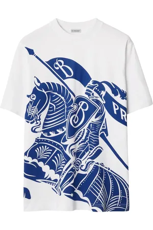 Burberry T-Shirt mit Ritteremblem