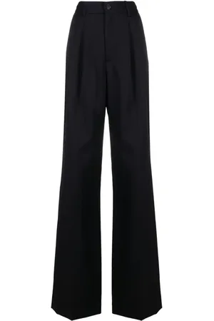 NILI LOTAN Weite Hose mit Falten