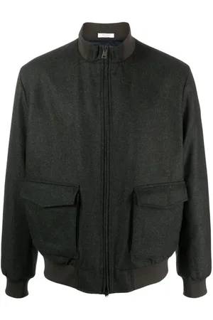 Boglioli Bomberjacke aus Schurwolle