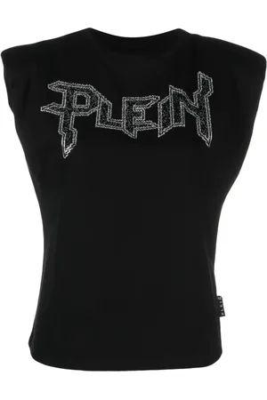 Philipp Plein Tanktop mit Logo-Verzierung