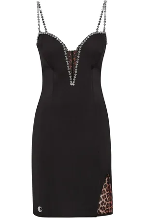 Philipp Plein Minikleid mit Kristallen