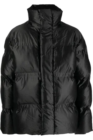 Rains Gefütterte Jacke mit Stehkragen