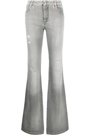 ERMANNO SCERVINO Halbhohe Schlagjeans