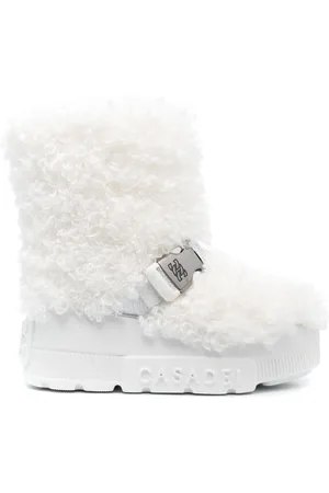Casadei Stiefel mit Faux Fur