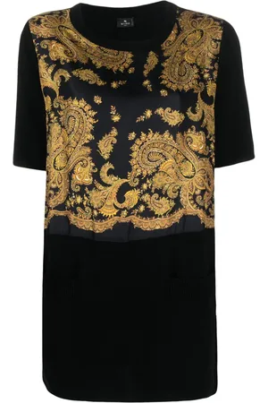 Etro T-Shirt mit Paisley-Print