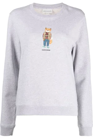 Maison Kitsuné T-Shirt mit Fuchs-Print
