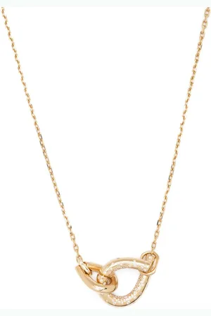 Tabayer 18kt Oera Gelbgoldhalskette mit einem Diamanten
