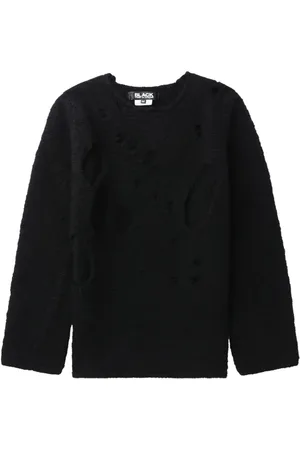 Comme des Garçons Pullover im Distressed-Look