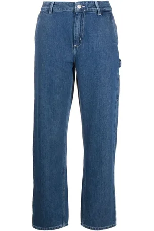 Carhartt Halbhohe Straight-Leg-Jeans