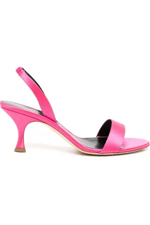 Rupert Sanderson Slingback-Sandalen aus Satin